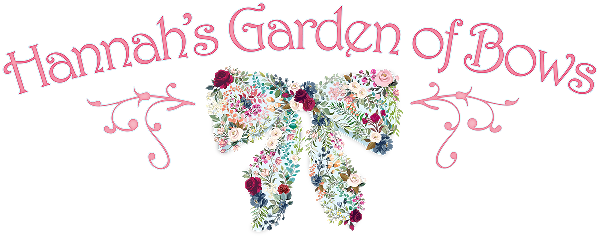 Hannah's Garden of Bows fancy, elegant, affordable hair bows for girls and young ladies.